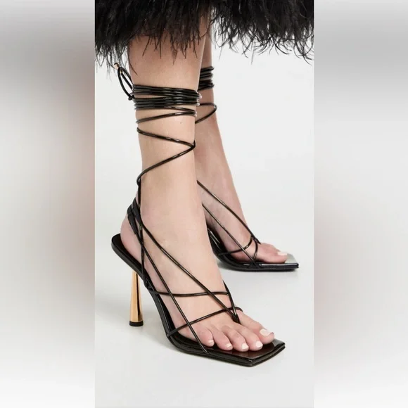 【Gia Borghini】 GIA/RHW Rosie 6 fauxレザーサンダル Gia Borghini | Shoes | Nwob Gia Borghini Gia X Rhw Rosie 6